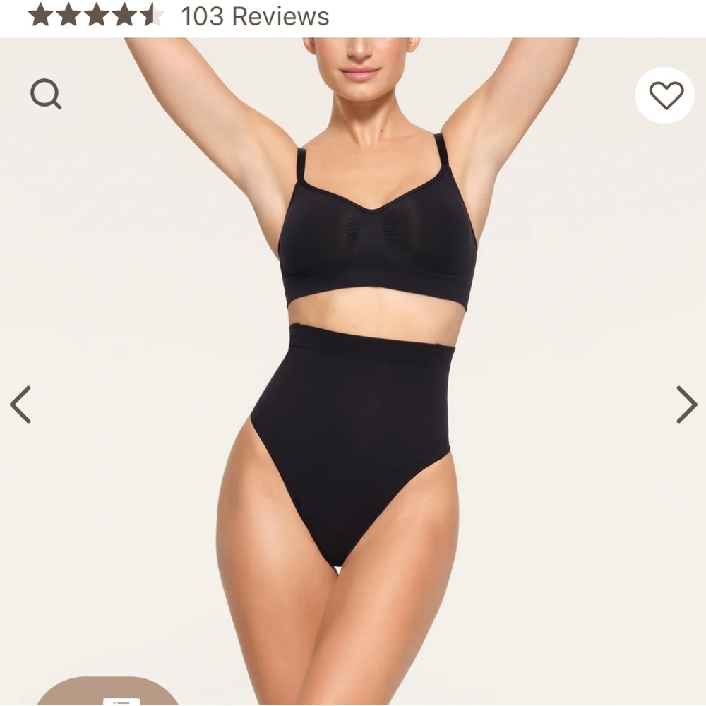 SKIMS HIGH WAISTED THONG FOR WAIST SHAPING NEW!